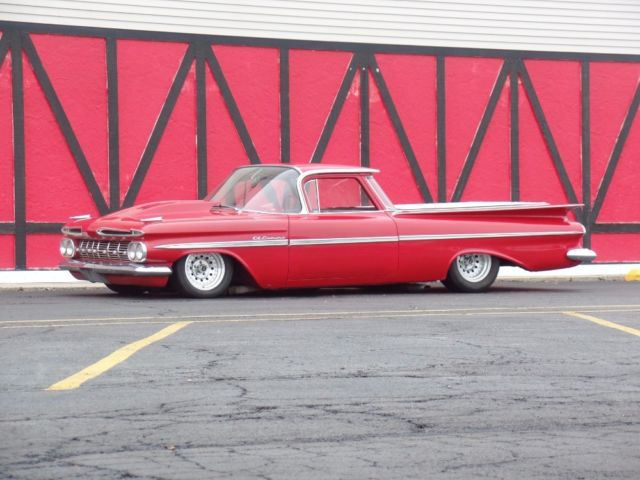 1959 Chevrolet El Camino SLAMMED-Supercharged Big block 454-AIR RIDE- SEE V - photo 2