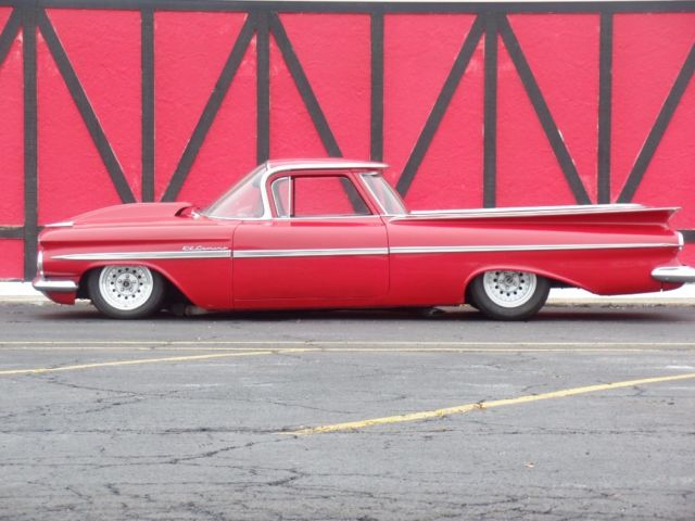 1959 Chevrolet El Camino SLAMMED-Supercharged Big block 454-AIR RIDE- SEE V - photo 3