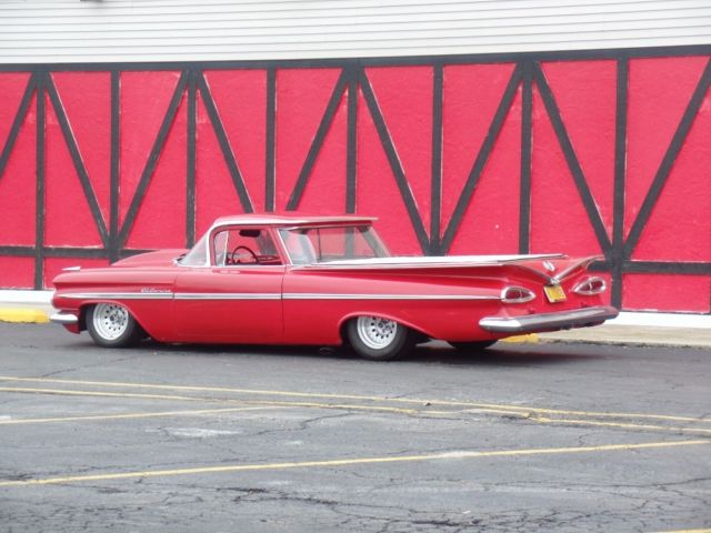 1959 Chevrolet El Camino SLAMMED-Supercharged Big block 454-AIR RIDE- SEE V - photo 4