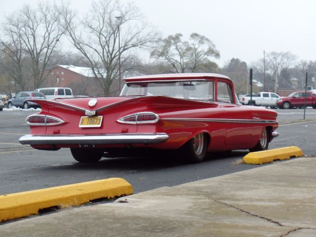 1959 Chevrolet El Camino SLAMMED-Supercharged Big block 454-AIR RIDE- SEE V - photo 7