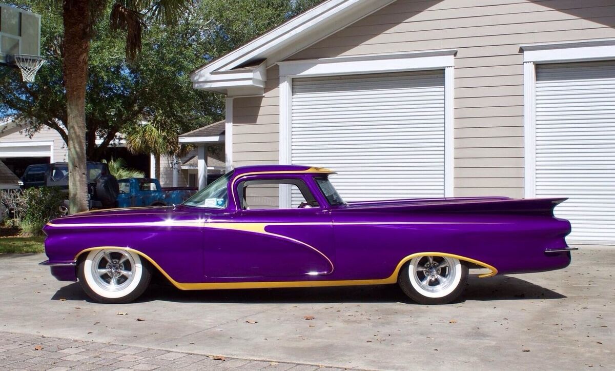 1959 Chevrolet El Camino custom chopped low rider show car - photo 12