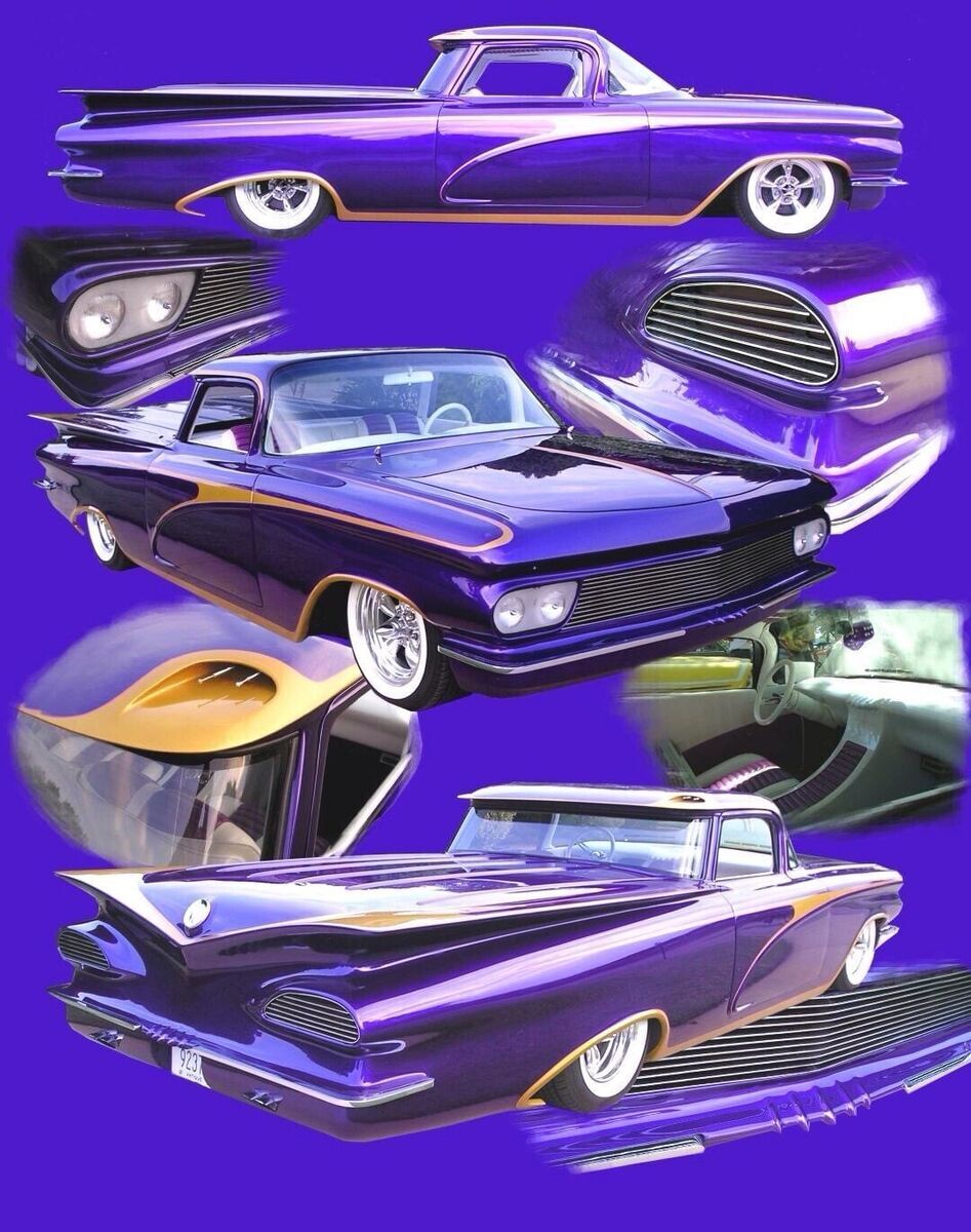 1959 Chevrolet El Camino custom chopped low rider show car - photo 4