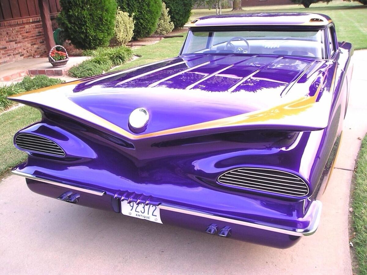 1959 Chevrolet El Camino custom chopped low rider show car - photo 7