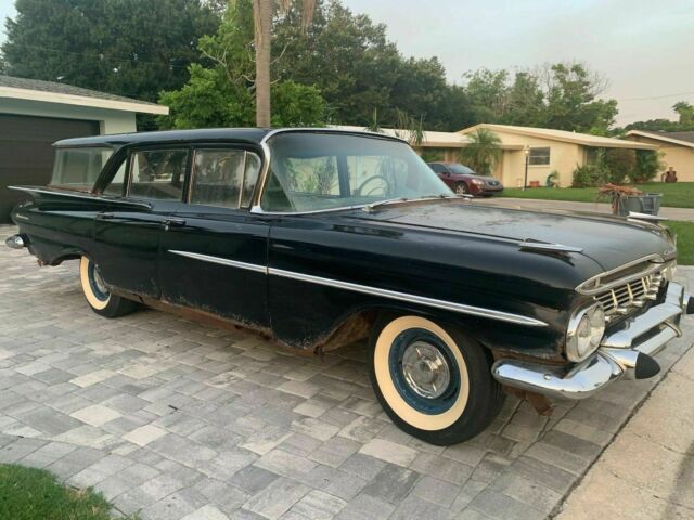 1959 Chevrolet Brookwood BROOKWOOD WAGON BARN FIND SURVIVOR PATINA ORIGINAL CAR - photo 5