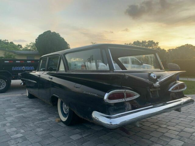 1959 Chevrolet Brookwood BROOKWOOD WAGON BARN FIND SURVIVOR PATINA ORIGINAL CAR - photo 9