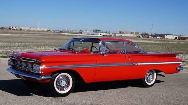 1959 Chevrolet Impala Tri-Power 348 CI, 3-Speed, Over Drive, We Take All Trades! 1959 Chevrolet Impala