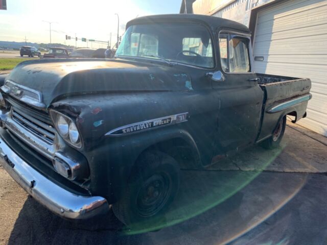 1959 Chevrolet pick up 3100 short box half ton with the deluxe trim 1959 Chevrolet Other Pickups