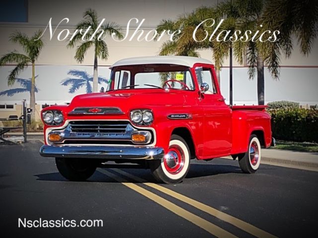 1959 Chevrolet Other Pickups RESTORED-Apache 31-FRAME OFF-FLORIDA STEP SIDE-RES - photo 2