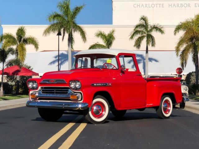 1959 Chevrolet Other Pickups RESTORED-Apache 31-FRAME OFF-FLORIDA STEP SIDE-RES - photo 3