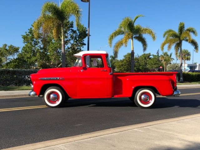1959 Chevrolet Other Pickups RESTORED-Apache 31-FRAME OFF-FLORIDA STEP SIDE-RES - photo 4