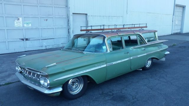 1959 Chevrolet Station Wagon Kingswood 9 passenger LS 5.3L original paint Chevy 1959 Chevrolet Impala Kingswood