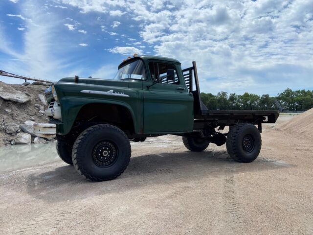 1959 CHEVROLET VIKING LIFTED K20 350/350/203 FLATBED SHOP TRUCK RAT ROD HOT ROD 1959 Chevrolet Other Pickups