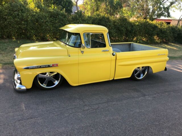1959 Chevy 3100 Apache bagged shortbed fleetside patina 1959 Chevrolet Other Pickups
