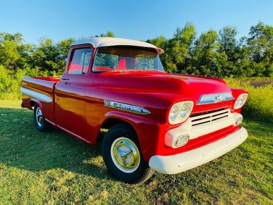 1959 Chevy Apache 3100 Short Bed Fleetside 1959 Chevrolet Other Pickups 3100