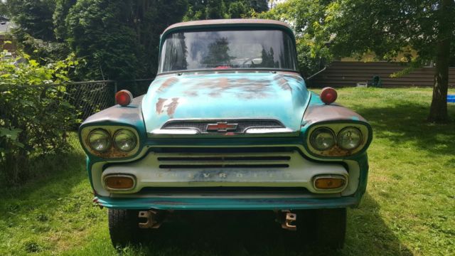 1959 Chevy Apache 3600 Napco 4x4 1959 Chevrolet Other
