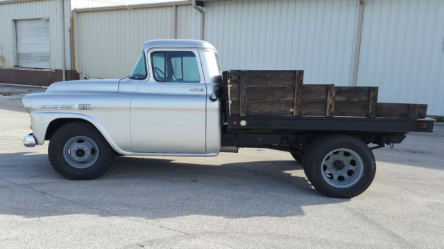 1959 Chevy Apache 38 3800 1-Ton Flat Bed Dually 1959 Chevrolet Other Pickups Apache 3800