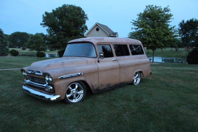 1959 chevy apache carryall wagon 1959 Chevrolet Other Pickups