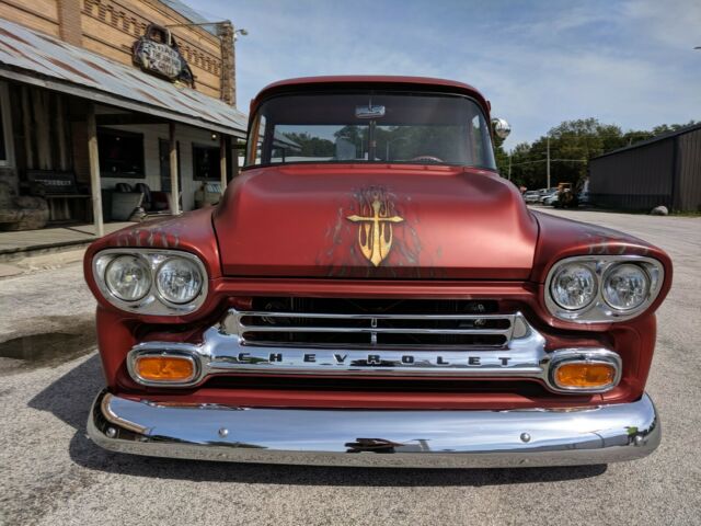 1959 Chevy Apache Pro Touring Street Hot Rod Fast Loud NOS HP Custom Fleet side 1959 Chevrolet Other Pickups
