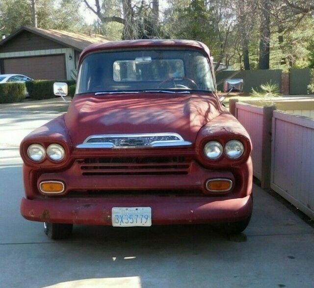 1959 Chevy Apache Truck 3100 With '91 Corvette 350 installed Daily Driver Hauler 1959 Chevrolet Apache