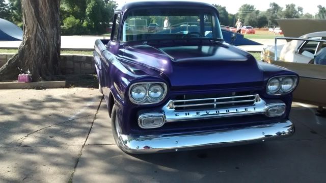 1959 Chevy Big Back Glass Short Bed Fleetside Truck / ratrod / hotrod / gasser 1959 Chevrolet Other Pickups