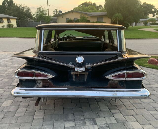 1959 Chevrolet Impala BROOKWOOD WAGON BARN FIND SURVIVOR PATINA ORIGINAL CAR - photo 10
