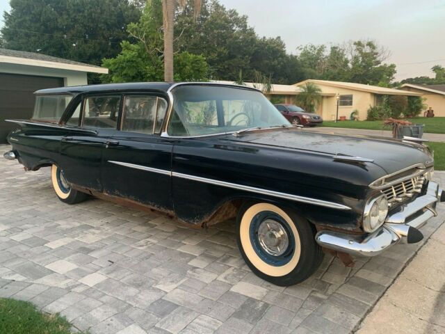 1959 Chevrolet Impala BROOKWOOD WAGON BARN FIND SURVIVOR PATINA ORIGINAL CAR - photo 5