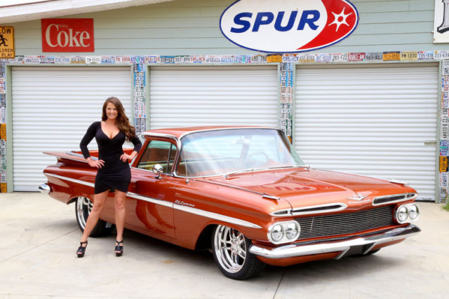 1959 Chevy El Camino 348 Three Deuces 4 Speed PS PDB Air Condition Leather 1959 Chevrolet El Camino