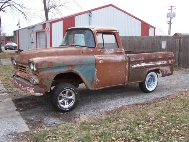 1959 chevy rare shortbed fleetside ie1950 GMC 1955 rat rod 1970 chevelle ss 1966 1959 Chevrolet Other Pickups shortbed fleetside