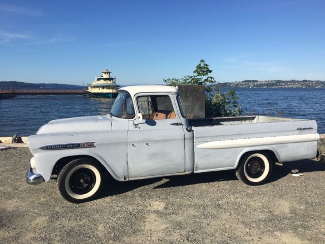 1959 Chevy truck Apache big window 1959 Chevrolet Other Pickups