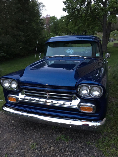 1959 Chevy truck Mid 80s 350 V8 turbo 350 trans All lights signals horn work 1959 Chevrolet Other Pickups