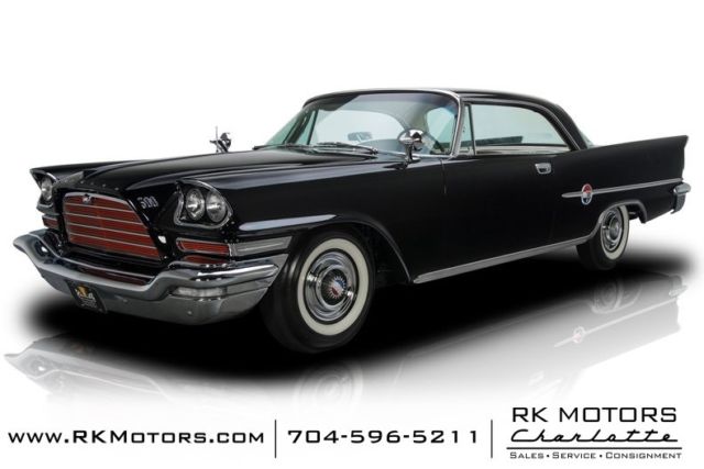 1959 Chrysler 300E Formal Black Hardtop 413 Golden Lion V8 3 Speed Automatic 1959 Chrysler 300 Series --