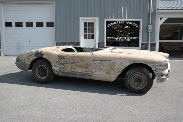 1959 Corvette Project*NiceBody*Complete*LotsofNewandNOSParts*RESTOMOD/NCRSResto 1959 Chevrolet Corvette Nice Body with a lot of restored parts