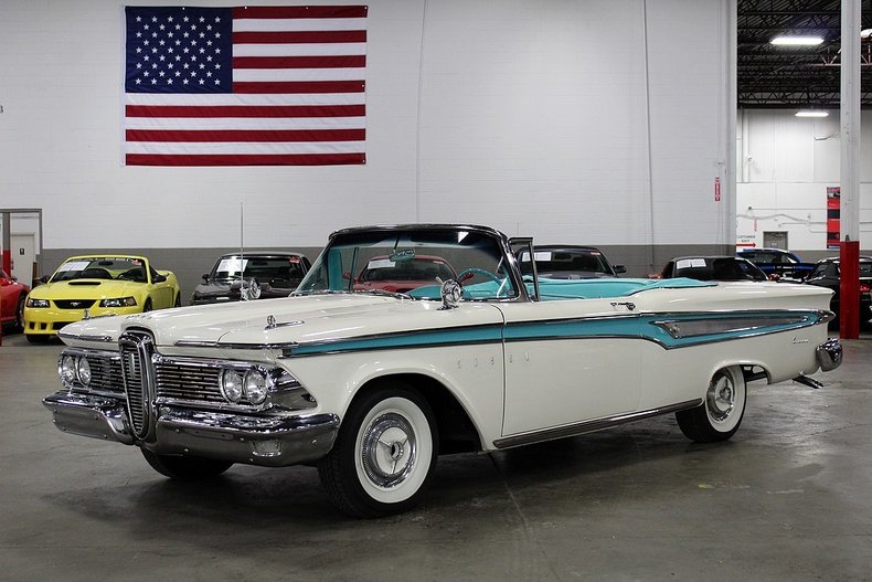 1959 Edsel Corsair Convertible 12979 Miles Convertible 332 V8 Automatic 1959 Edsel Corsair Convertible
