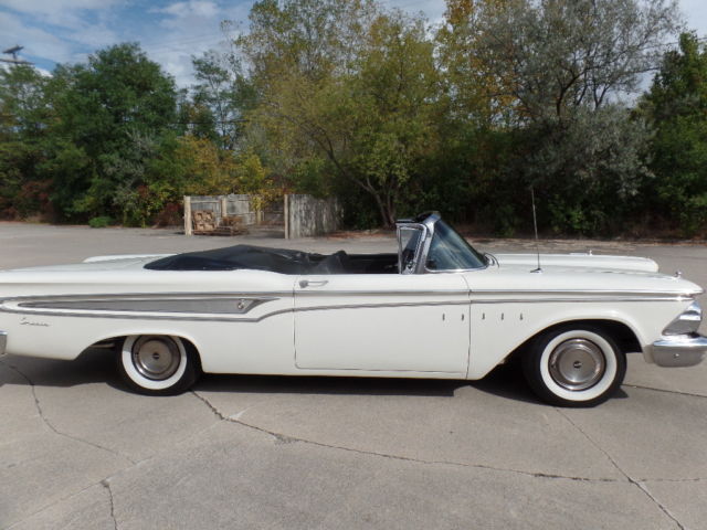 1959 Edsel Corsair Convertible, runs, drives great, 361 CI, 4V, 3 spd automatic 1959 Edsel Corsair Convertible