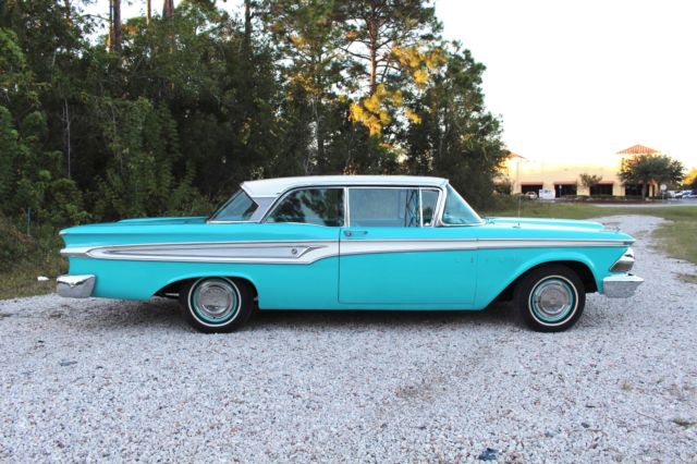 1959 Edsel Corsair RARE 2 Door HardTop 332ci Must See 110+ Pictures - photo 5