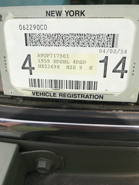 1959 Edsel sedan in line 6 sedan - photo 8