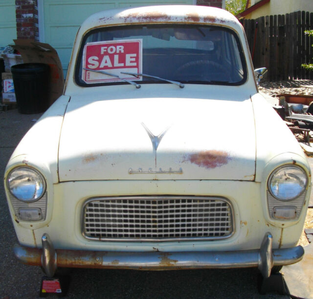 1959 English FORD 100E ANGLIA 2-Door Sedan 1959 Ford ANGLIA 100E