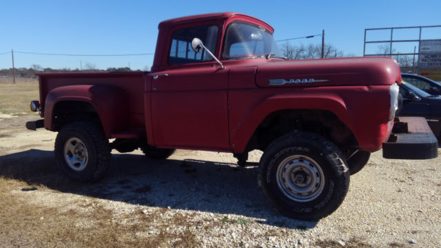 1959 F100 4X4 1959 Ford F-100