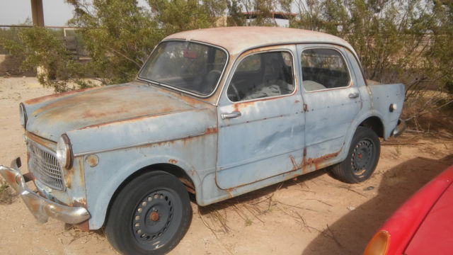1959 Fiat 1100 suicide doors project parts car " No Reserve " 1959 Fiat Other