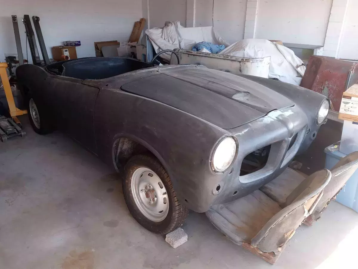 1959 Fiat 1200 Spyder Black 1959 Fiat 1200 Spyder