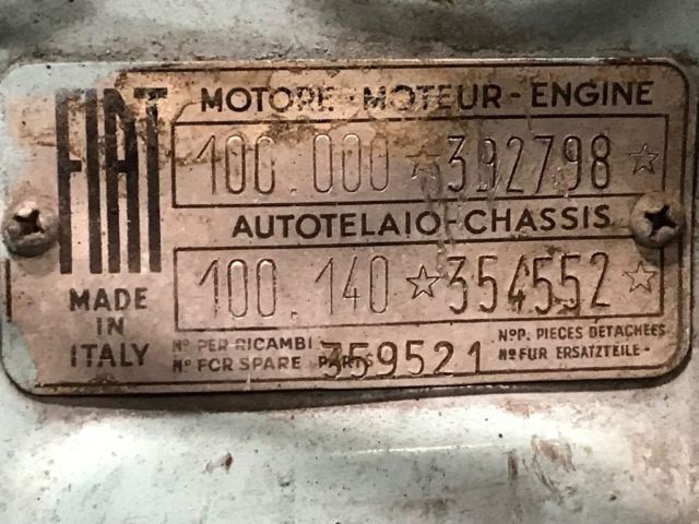 1959 Fiat 600 - photo 10