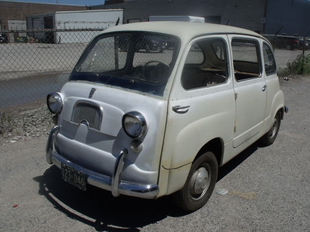 1959 FIAT 600 Multipla Microcar 1959 Fiat 600 Multipla