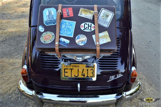 1959 Fiat 600 - CA. SUNROOF 600 - SUICIDE DOOR! - photo 8