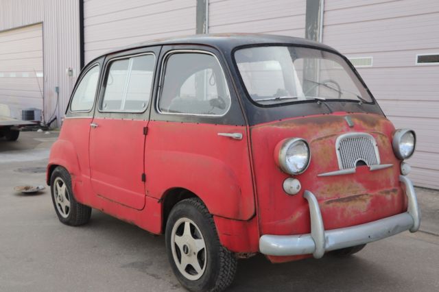 1959 Fiat Multipla 600 NO RESERVE 1959 Fiat Other Fiat 600 6 passenger multipla, NO RESERVE