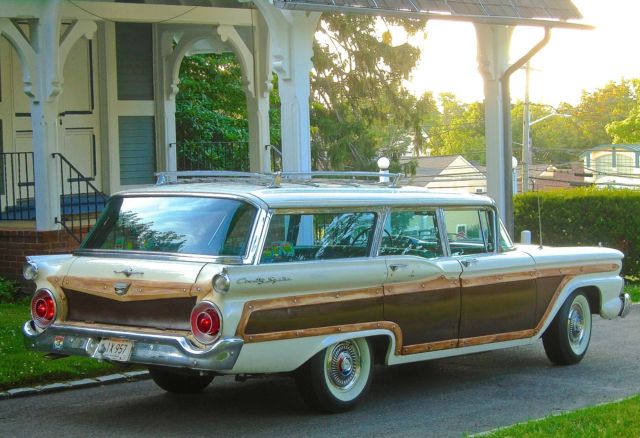 1959 Ford Country Squire Woody Wagon 9 Pass Factory Fully Loaded Low Mileage - photo 2