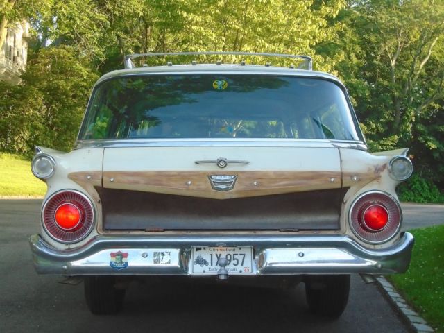 1959 Ford Country Squire Woody Wagon 9 Pass Factory Fully Loaded Low Mileage - photo 9