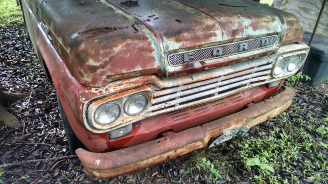 1959 Ford F-100 Base Standard Cab Pickup 2-Door 3.6L 1959 Ford F-100 F100 Conventional 2WD 5000 GVW