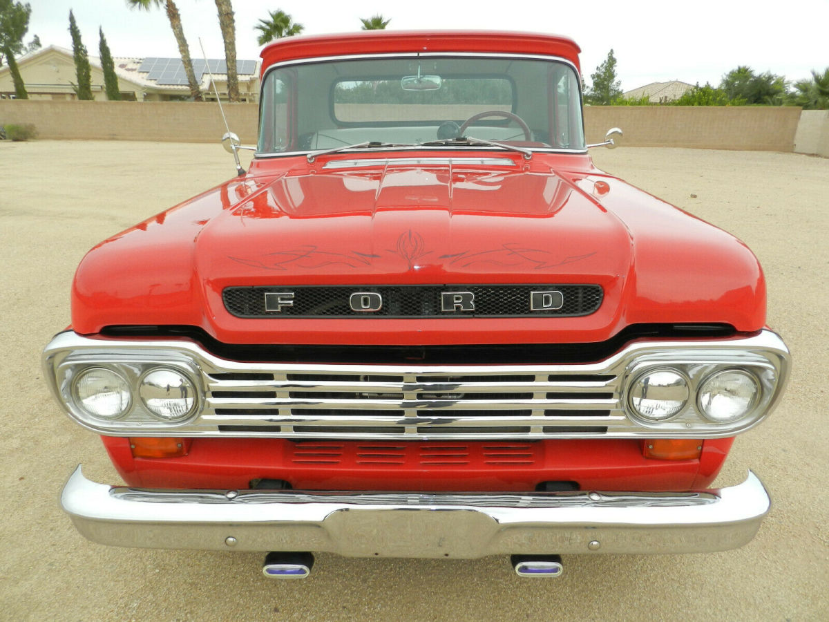 1959 Ford F-100 Custom Cab "RUST FREE" "All STEEL" Vintage Custom Classic 1959 Ford F-100