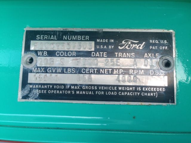 1959 Ford F-100 - photo 7