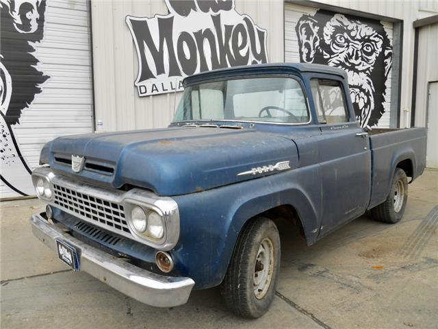 1959 Ford F 100 SWB Big Window V8 4 Speed Project Gas Monkey Garage NO RESERVE 1959 Ford F 100 --